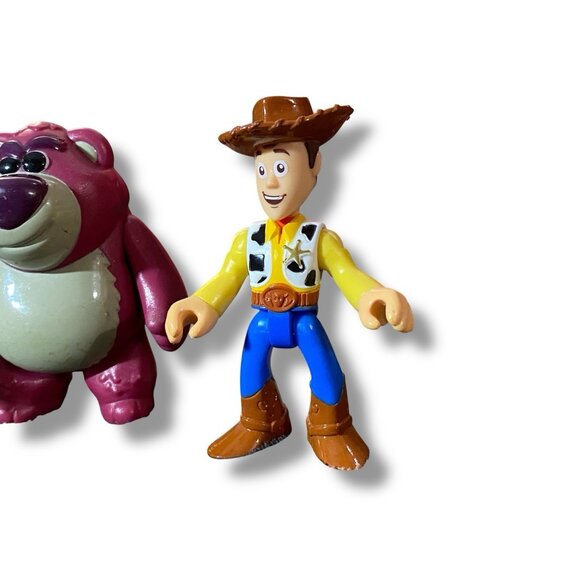 Disney Pixar Toy Story Buzz Lightyear, Woody & Lotso Imaginext Action Figures - Picture 3 of 5